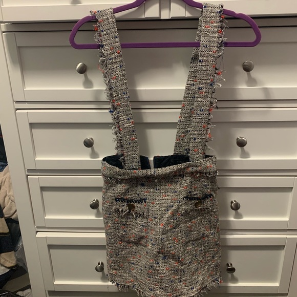 Tweed overall Zara Skirt - Picture 2 of 7